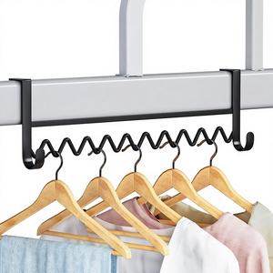 Porte-vêtements <span class=keywords><strong>suspendu</strong></span> pour <span class=keywords><strong>lit</strong></span> <span class=keywords><strong>de</strong></span> dortoir sans perçage, porte-vêtements monté sur le <span class=keywords><strong>cadre</strong></span> du <span class=keywords><strong>lit</strong></span> pour les lits superposés universitaires, conception à forte capacité <span class=keywords><strong>de</strong></span> charge - Product Image 1