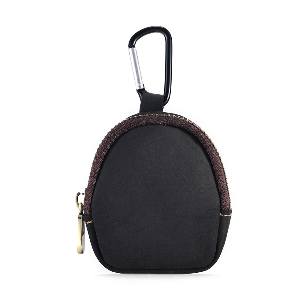 K157 Cuir Crazy Horse Noir