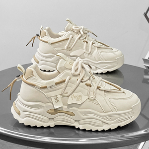 Zapatillas Deportivas Casuales para Hombre, Parte Superior de Microfibra, Talla Grande, Suela de Goma PU, Impermeables y Transpirables para Caminar - Product Image 3