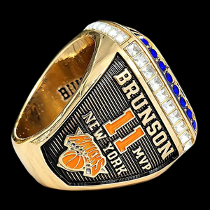 Bague de champion des <span class=keywords><strong>New</strong></span> <span class=keywords><strong>York</strong></span> Knicks 2026 - Version fan, bijou de championnat, souvenir, cadeau pour homme, bague sportive en alliage avec boîte de présentation - Product Image 3