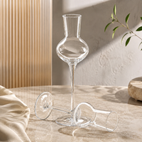 Verre à cocktail en cristal de luxe créatif, verrerie moderne pour boissons froides, vin, bar, restaurant, hôtel, fête, cadeau, logo personnalisé, articles de bar