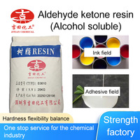 Résine aldéhyde-cétone (soluble dans l'alcool) E0610, revêtements à séchage rapide, adhésif haut de gamme pour l'industrie, blanc, pureté 99%
