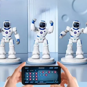 <span class=keywords><strong>Robot</strong></span> <span class=keywords><strong>Giocattolo</strong></span> Intelligente per Bambini con Controllo Vocale, Programmabile e Interattivo, Telecomando di Grandi Dimensioni - Product Image 3