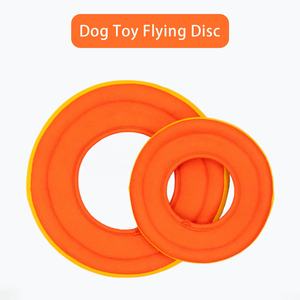 Produttore all'ingrosso cane interattivo all'aperto disco volante morso giocattoli per animali domestici durevole masticare animali domestici gioco di addestramento per animali domestici giocattolo per cani - Product Image 2