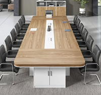 Mobilier de bureau moderne Offre Spéciale ensemble de bureau modulaire Mesa De Reuniones table de salle de conférence chaise de réunion pour conférence moderne