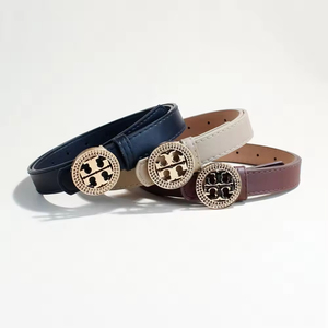 Cinturón de Lujo de Diseñador para Dama de Marca Famosa Estilo Vintage de Cuero con Hebilla de Aleación Novedad de Moda Accesorio en Venta - Product Image 4