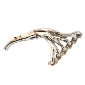 Collecteur de collecteur supérieur en acier inoxydable 3.5 pouces, adapté aux modèles 2002 — 18 Ni * ssan Patrol, 4.8L TB48DE (JDM) - Product Image 2