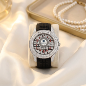 Reloj de Moda de Acero Inoxidable con Movimiento de Cuarzo y Diamantes de Moissanita, Precio al por Mayor para India para LOISTA - Product Image 1