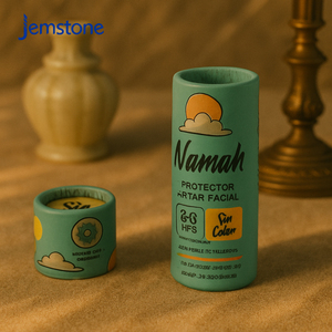 ผู้ผลิตจัดหาบรรจุภัณฑ์หลอดกระดาษเคลือบแว็กซ์แบบผลักขึ้นสำหรับลิปสติก  ย่อยสลายได้ เป็นมิตรกับสิ่งแวดล้อม  เคลือบ UV พิมพ์ลาย - Product Image 3