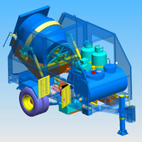 Machine de réparation d'asphalte pour l'entretien des chaussées AR-3000M, machine de réparation de nids-de-poule