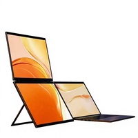 Monitor Portátil de 15.6 Pulgadas IPS Full HD con Retroiluminación LED de 60Hz, Ultrafino, Plegable, Pantalla Grande, Pantalla Externa de Expansión para Laptop