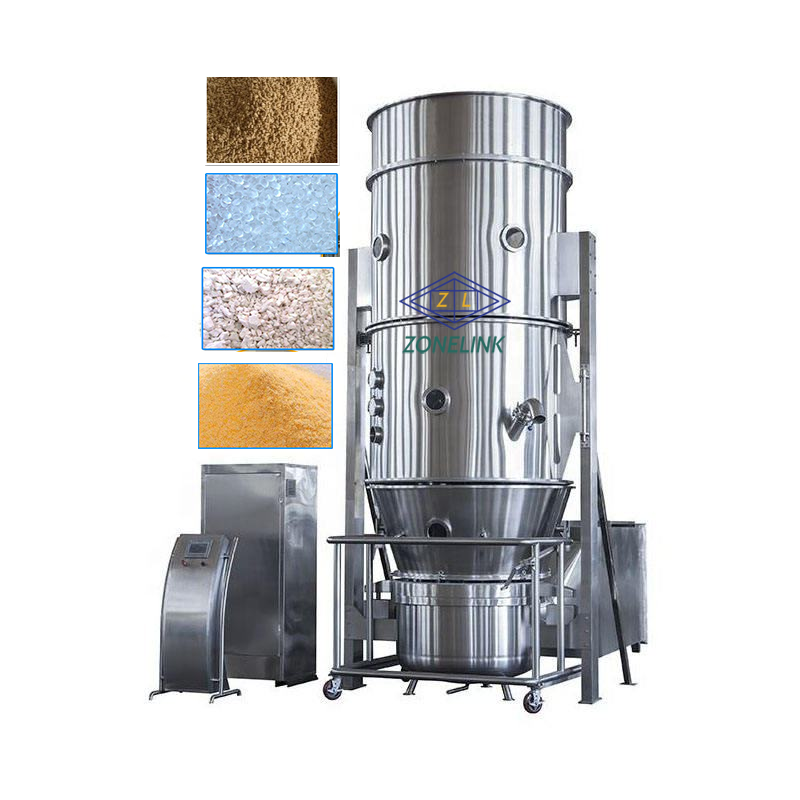 High Efficiency Powder Fluid Bed Drying