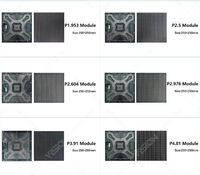 Módulo LED de Alquiler para Exteriores XOB P4.8 P2.6 P2.9 para Fondo de Escenario, a Todo Color, IP65 Impermeable, Panel de 500x500mm 500*1000MM