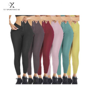 XIANGYU Sportswear Pantalones de chándal de alta calidad Leggings gruesos de mujer Cintura alta A <span class=keywords><strong>Vita</strong></span> Alta - Product Image 2
