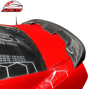 Convient pour Ford Mustang 2010-2014 2020 GT500 Style Spoiler de coffre en fibre de carbone imprimée CFL - Product Image 2