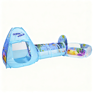 Nuova <span class=keywords><strong>Tenda</strong></span> Giocattolo Glitterata dal Design Colorato e Scintillante per il Gioco delle Principesse - Product Image 2