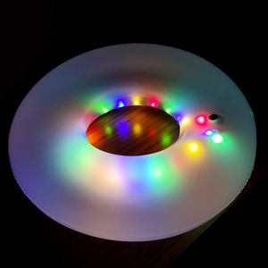 Anneau de natation gonflable à LED, flotteur gonflable avec <span class=keywords><strong>tube</strong></span> de piscine gonflable clignotant à LED avec LED, meilleure vente en usine 2023 - Product Image 2