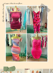 เสื้อผ้าขายส่งลดราคา เสื้อยืดลำลองสำหรับผู้หญิง แพ็คเกจแบบคละแบบ จัดส่งแบบสุ่ม สินค้าคงคลังเสื้อผ้า - Product Image 2