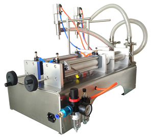 Bomba de pistón de doble cabezal neumática semiautomática de alta viscosidad para bebidas, detergentes, aceites lubricantes, latas y tarros de alta presión - Product Image 2