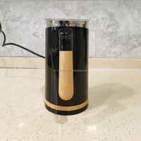 Mousseur à lait électrique en acier inoxydable à commande tactile, pour chocolat chaud et lait, 220 V, avec poignée