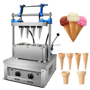 גבוהה מהירות גלידת ופל קונוסים גלידה גלידת קונוס מכונת אריזה קונוס גלידה