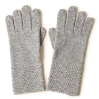 Mongolie intérieure Lady Finger Gants Pur Cachemire Tissu Imprimé Techniques Chaud Conduite Sports Gants De Bureau