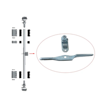 Système de barre de verrouillage d'engrenage, pièces de porte de conteneur d'expédition, came et goupille de verrouillage, pièces et accessoires de conteneur