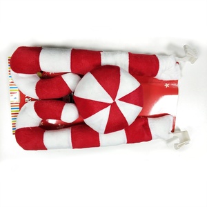 Kit de Décoration de Voiture de Noël en Forme de Sucette, Kit de Voiture de Noël en Forme de Sucette pour Décoration de Vacances, Costume de Voiture en Forme de Sucette - Product Image 5