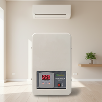 Régulateur de tension stabilisateur mural AVR 220V 1KVA 2000VA de type relais pour climatiseur domestique