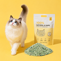 Litière pour chat à base de soja et de manioc, agglomérante rapide, sans poussière, jetable dans les toilettes, écologique, biodégradable, formule multi-chats