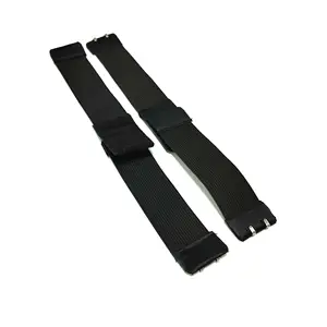 Aangepaste Zwarte Elastische Haarband Netto Kant Net Naaien Rubber Verstelbare Elastische Band Voor Pruik Maken