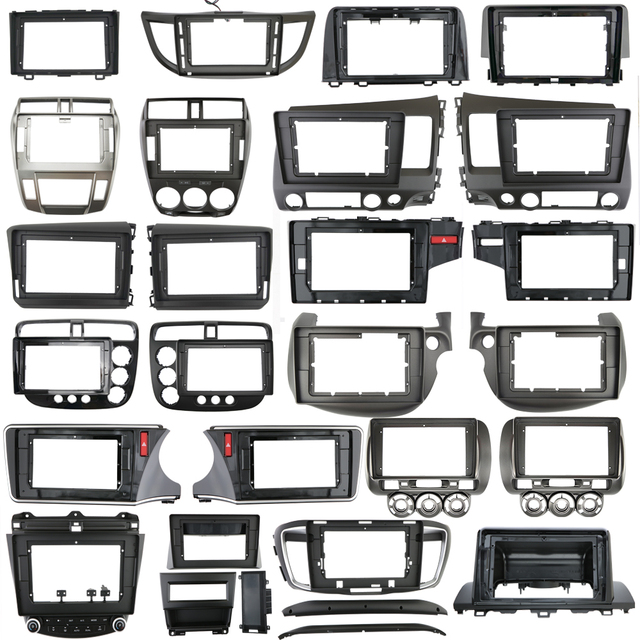 Aijia Wholesale Car Interior Dashcam Accessories Car Accessories China Radio Dashboard Kit Stereo Dvd Frame