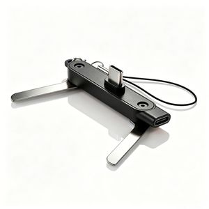 240W Type-C Adapter with Phone Holder, Foldable Connector, Charging and Data Transfer, Wholesale Supply - Product Image 5