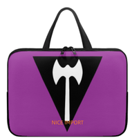 Sac pour ordinateur portable Lesbian (Labrys) Rainbow, étui fin pour ordinateur portable avec fermeture éclair, sac portable pour ordinateur portable, pour tablettes, grande capacité