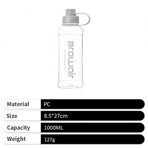 Bouteille d'eau de sport 4 couleurs, isolée, portable, grande capacité, avec graduations, pour athlètes - Product Image 4