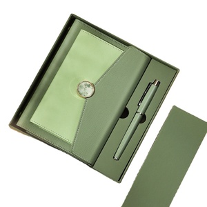 Tùy chỉnh máy tính xách tay PU da cứng Bìa xoắn ốc A5/A6 Vòng chất kết dính cá nhân in logo Tạp Chí kế hoạch Hộp Quà Tặng thiết lập - Product Image 6