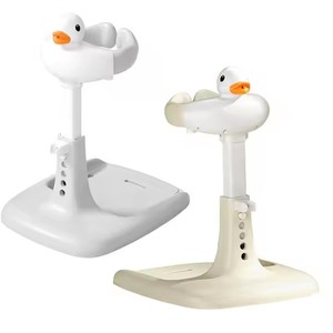 Xách Tay Vịt Hình An Toàn Có Thể Điều Chỉnh Bé Ôm Tắm Tháp Cho Đứng Toddler Tắm Đứng Miễn Phí Mẹ Tay - Product Image 2