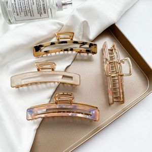 YIYI, venta al por mayor, pinza de pelo grande, pinzas de pelo de Metal, pinzas de pelo de acetato de moda, pinzas de pelo para mujer - Product Image 1