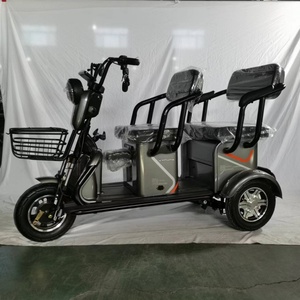 ผลิตในจีน รถสามล้อไฟฟ้าแบบมีเบาะนั่งสองแถว 48V 600W รุ่นใหม่ ราคาถูก รถสามล้อไฟฟ้าสำหรับการเดินทางในเมือง - Product Image 4