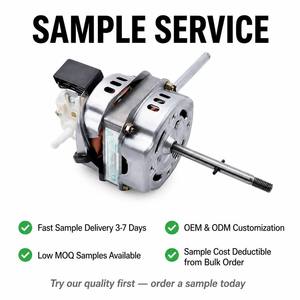 มอเตอร์พัดลมตั้งโต๊ะ <span class=keywords><strong>7118</strong></span> 7120 AC 220V 50W 1200rpm ลวดอลูมิเนียม อะไหล่พัดลมทนทาน โรงงานผลิตโดยตรง - Product Image 5