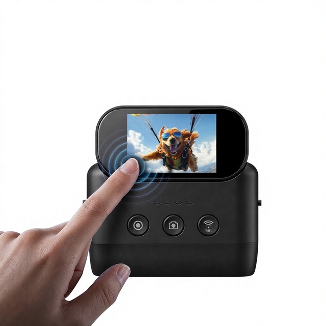 APEX 4K 30FPS Mini Action Camera IP68 Waterproof Touchscreen Magnetic WiFi EIS Sports Camera OEM for Outdoor Use