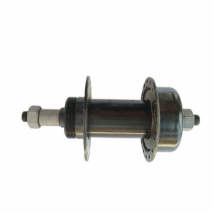 ดุมล้อจักรยานด้านหน้า 32H แกนเหล็กแบบปลดเร็ว สีดำ - Product Image 2