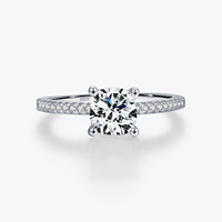 925 argent Sterling 1CT carré Moissanite Halo anneaux étincelant mariage fiançailles bande anneaux pour femmes bijoux fins