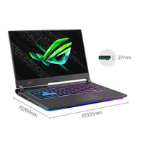 Ordinateur portable de jeu AMD ROG Strix Scar 15,6 pouces 2,5K 165Hz 2023, R9-6900HX, 16 Go, 512 Go, RTX3060 140W, Win11, rétroéclairage RVB