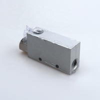 Mini pompe à vide pneumatique série CV 1/8 "1/4" 3/8 "1/2" vannes de générateur d'air comprimé en alliage d'aluminium éjecteur de vide