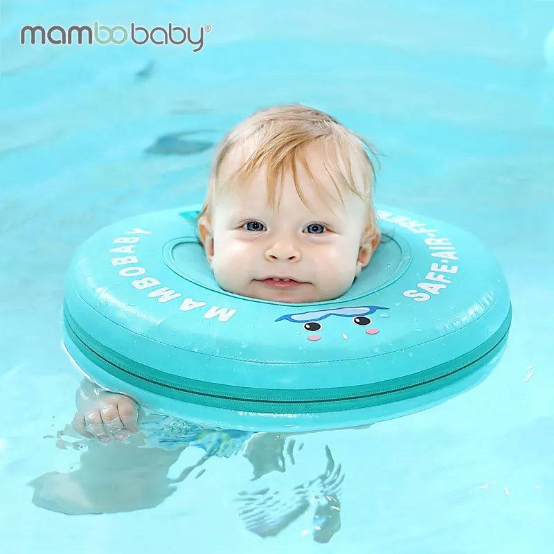 Mambobaby תינוקה לא מתנפחים תינוק לשחות טבעת לצוף להקות צווארון ילדים ילדים ילדים
