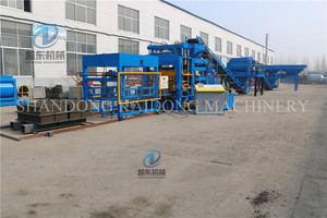 QT12-15 Korea Brick Retaining Wall <strong>Block</strong> Machine High Pressure Hydraulic Automatic <strong>Concrete</strong> Cement Brick Making <strong>Plant</strong> - Product Image 4