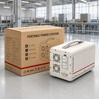 Station d'alimentation portable solaire SolarPower 1 kWh, générateur solaire 1000 Wh, batterie de secours LiFePO4 avec prise AC pour le camping en plein air et les camping-cars