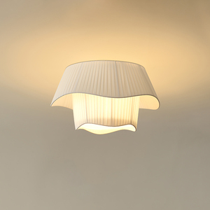 AB Nordic Pleats <strong>White</strong> <strong>Hanging</strong> for Home Dining Room Bedroom Modern Romantic Decor Pendant Light LED - Product Image 6
