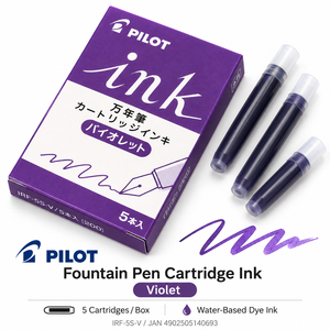 Cartucce d'<span class=keywords><strong>inchiostro</strong></span> per penna stilografica <span class=keywords><strong>Pilot</strong></span>, 6 colori, ricariche a base d'acqua, confezione da 5 - Product Image 6